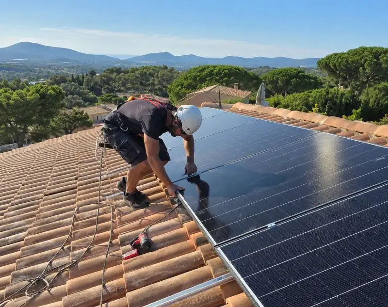 Installateur panneaux solaires Crest — pose photovoltaïque sur toiture