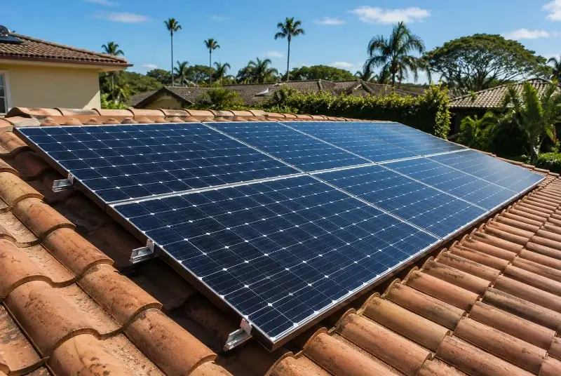 Installation de panneaux solaires à Crest